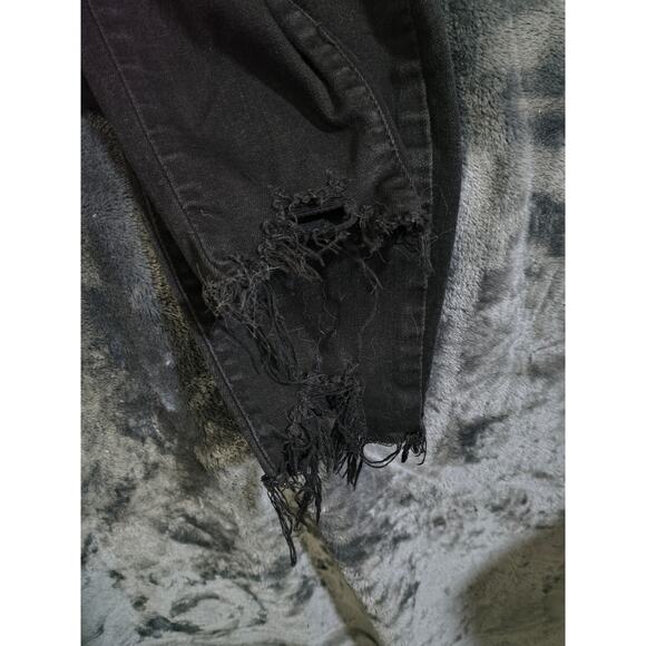 Eunina Black Distressed Skinny Jeans Women's 5 - Picture 5 of 6